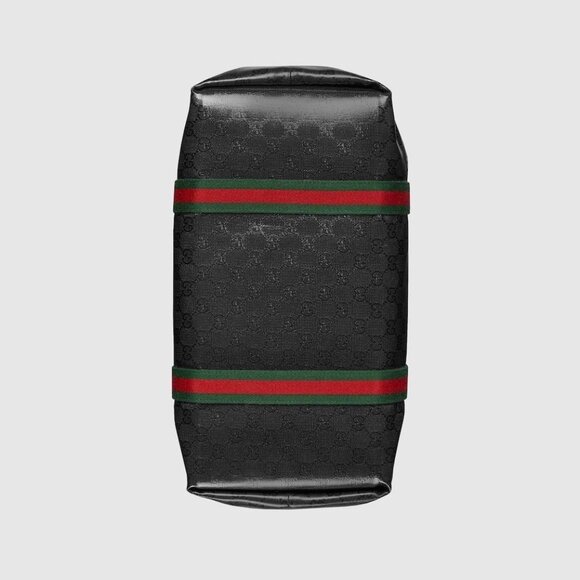 Gucci Women’s GG Crystal Medium Tote Bag in Black Leather - Picture 13 of 16